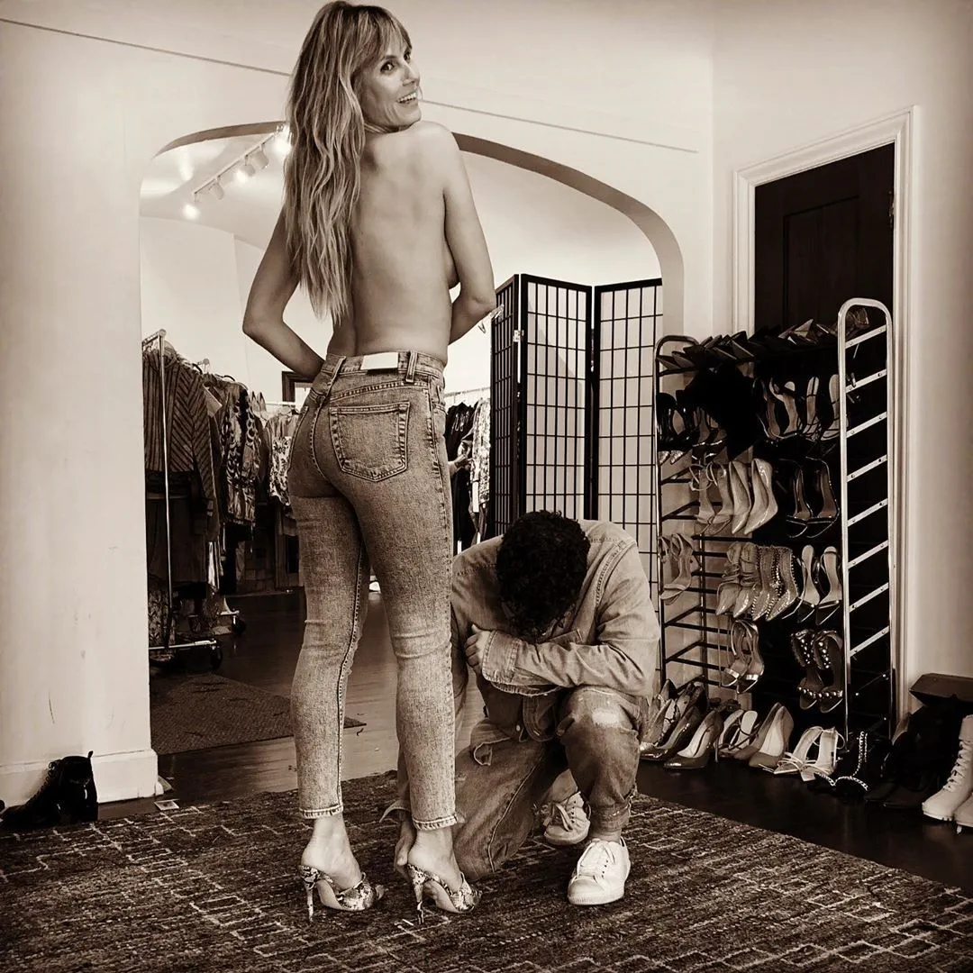 Heidi Klum Topless