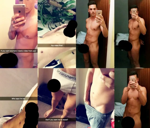 Aaron Sidwell nude