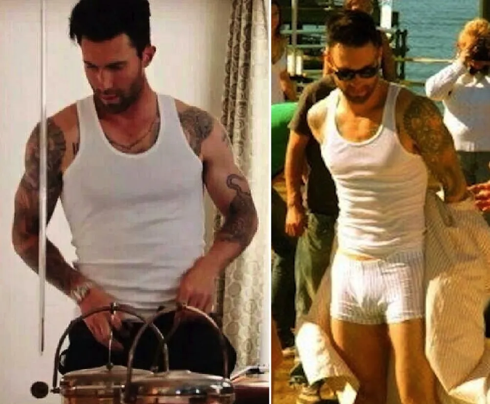 Adam Levine oops pics