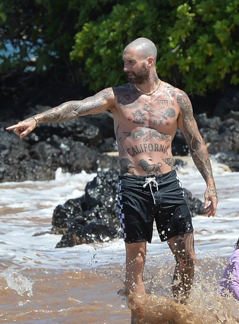 Adam Levine penis pics