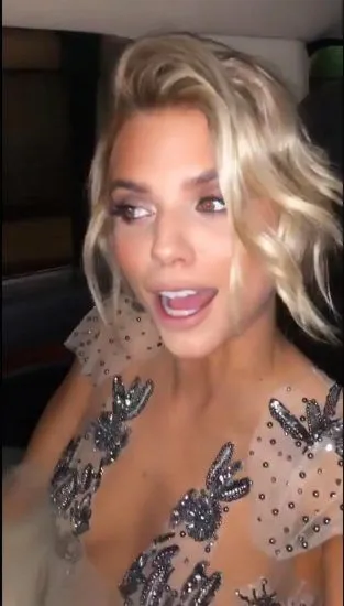 AnnaLynne McCord Durchsichtiges Kleid in L.A.