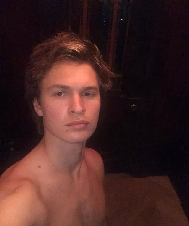 Ansel Elgort nude