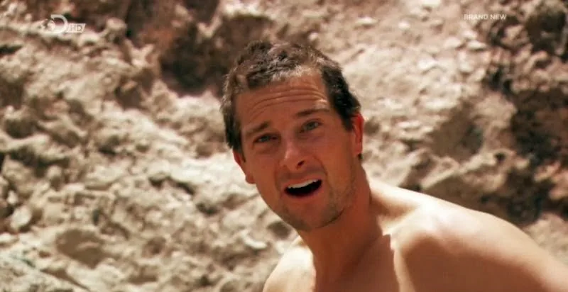 bear grylls nude penis