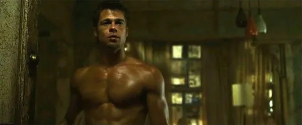 Brad Pitt et Helena Bonham Carter Scène de sexe nue de «Fight Club»