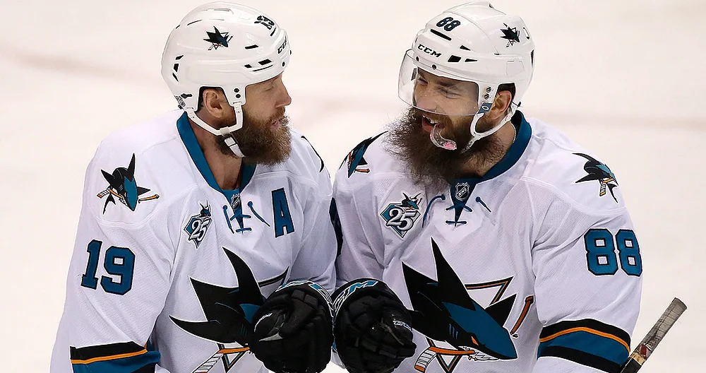 Joe Thornton and Brent Burns Nude