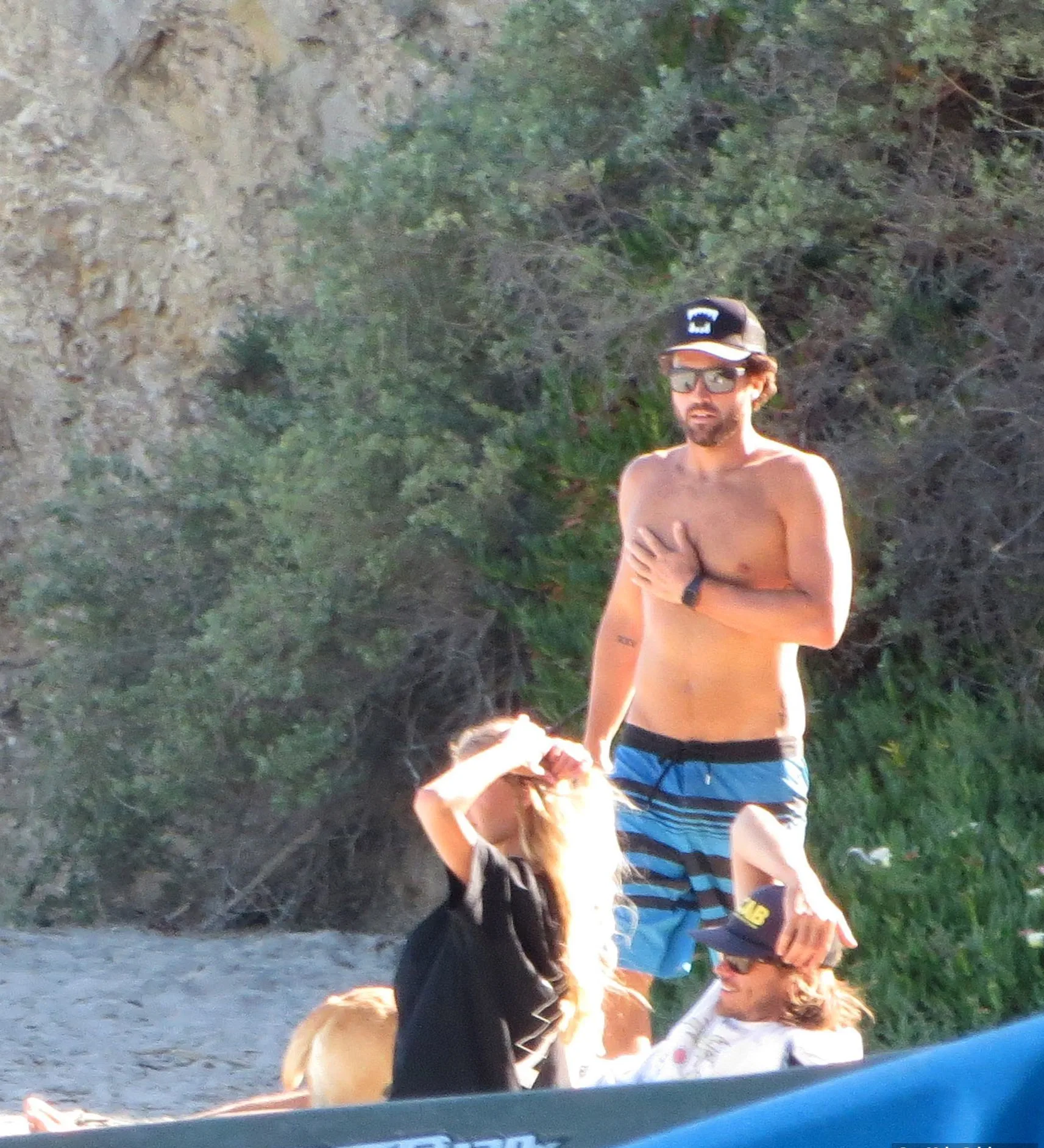 Brody Jenner shirtless