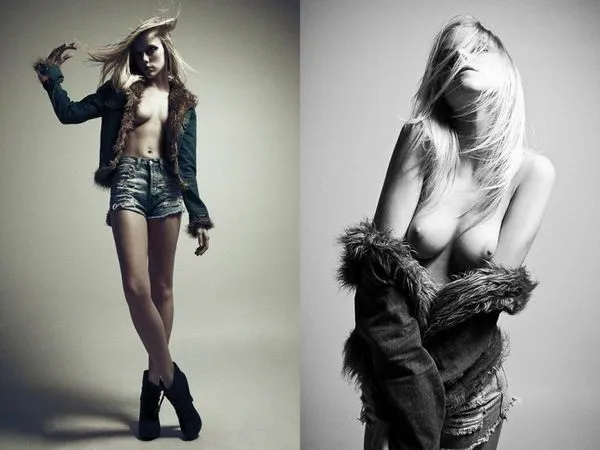 エルエヴァンスのトップレスショット