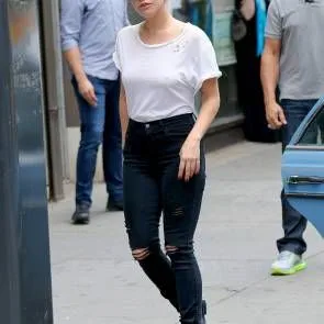 Леді Гага Біла футболка