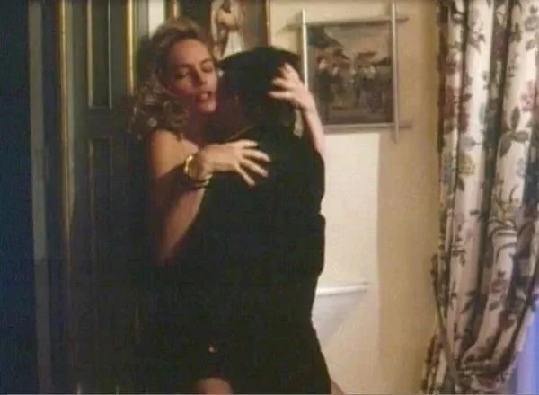 Sharon Stone Hot Sex On The Table In Blood And Sand Movie