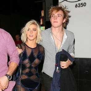 Julianne Hough braless