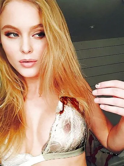 Payudara telanjang Zara Larsson