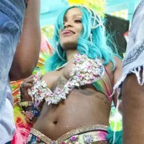 Rihanna kiisu libisemine