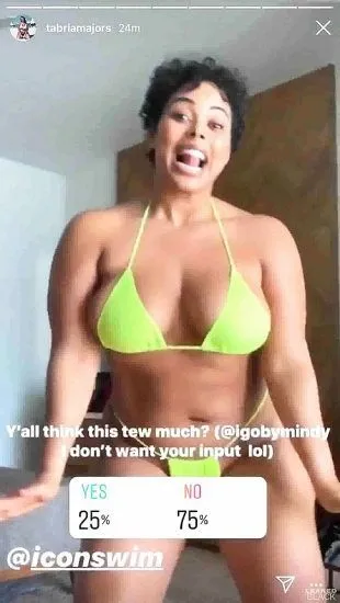 Biquíni verde Tabria Majors