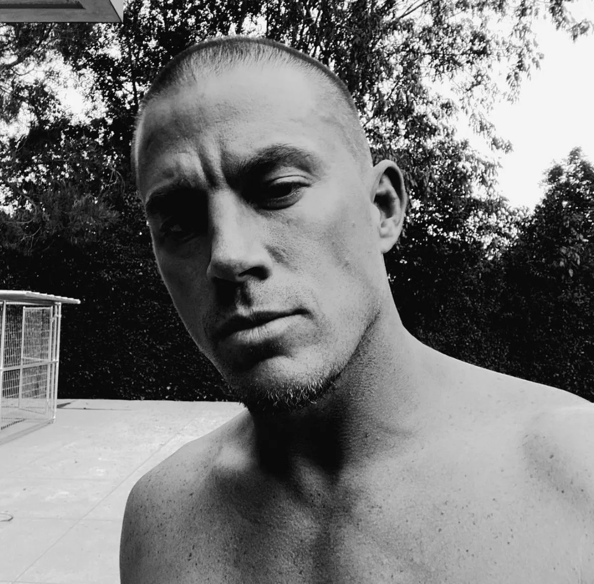 Channing Tatum shirtless