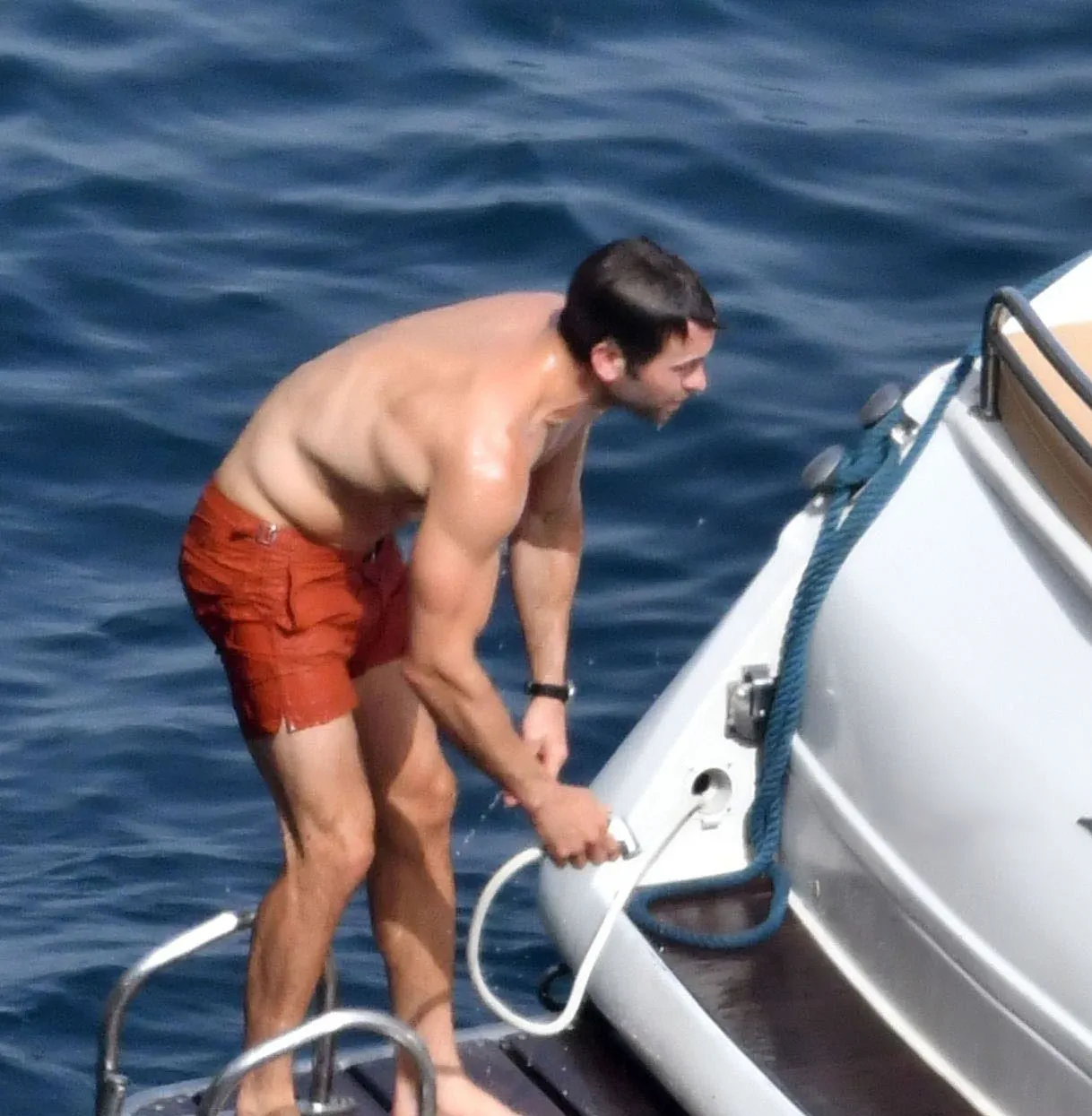 Chace Crawford shirtless