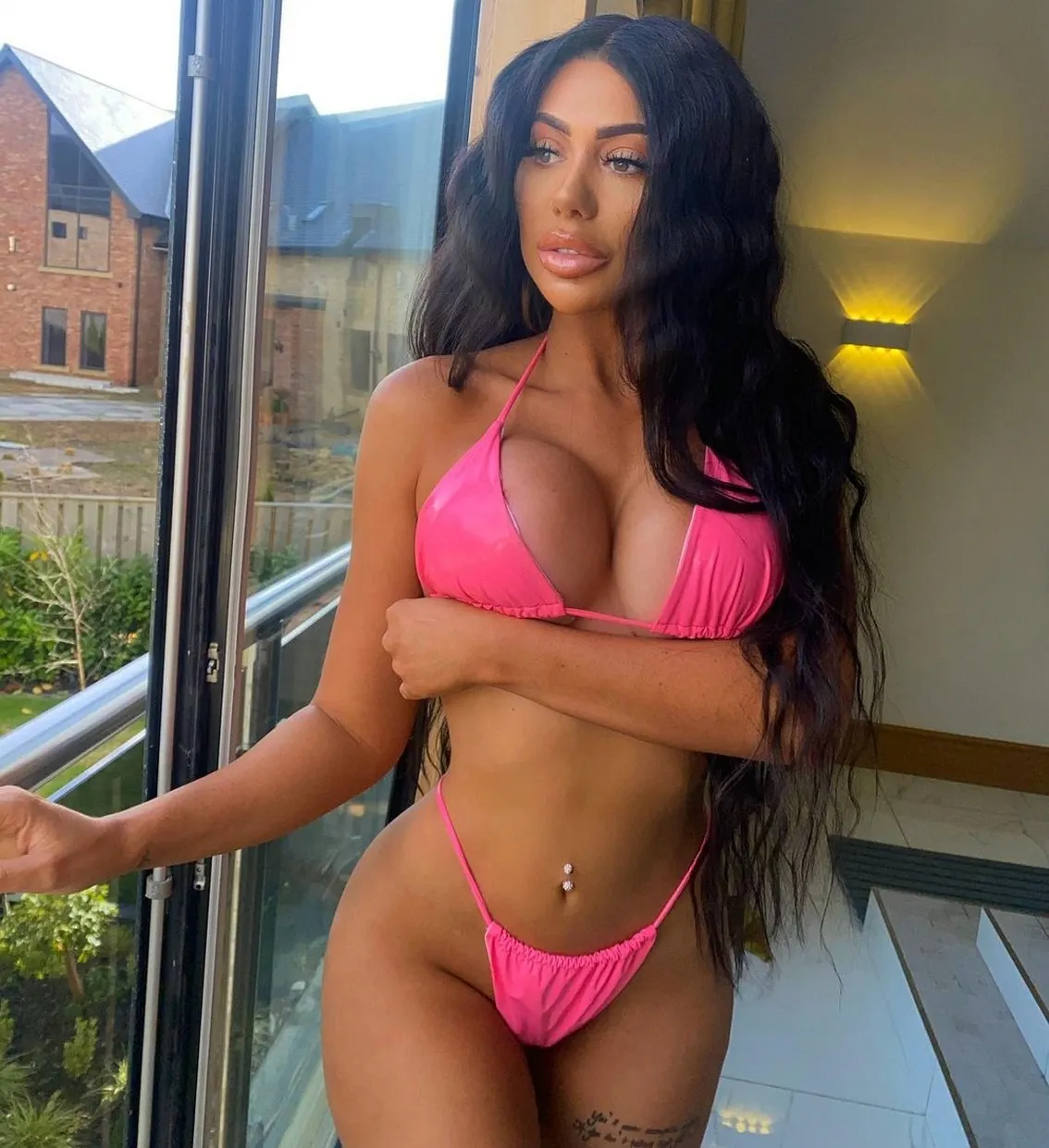 Chloe Ferry Sexy In Ferry Body Bikini