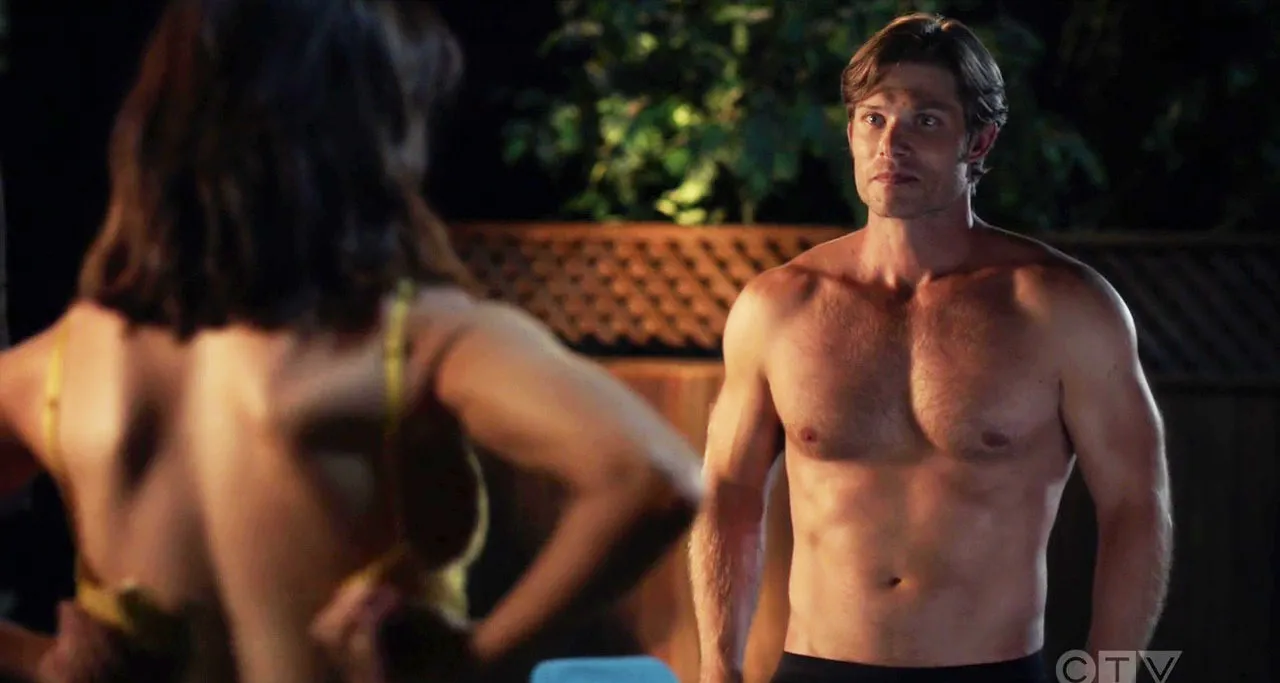 Chris Carmack shirtless