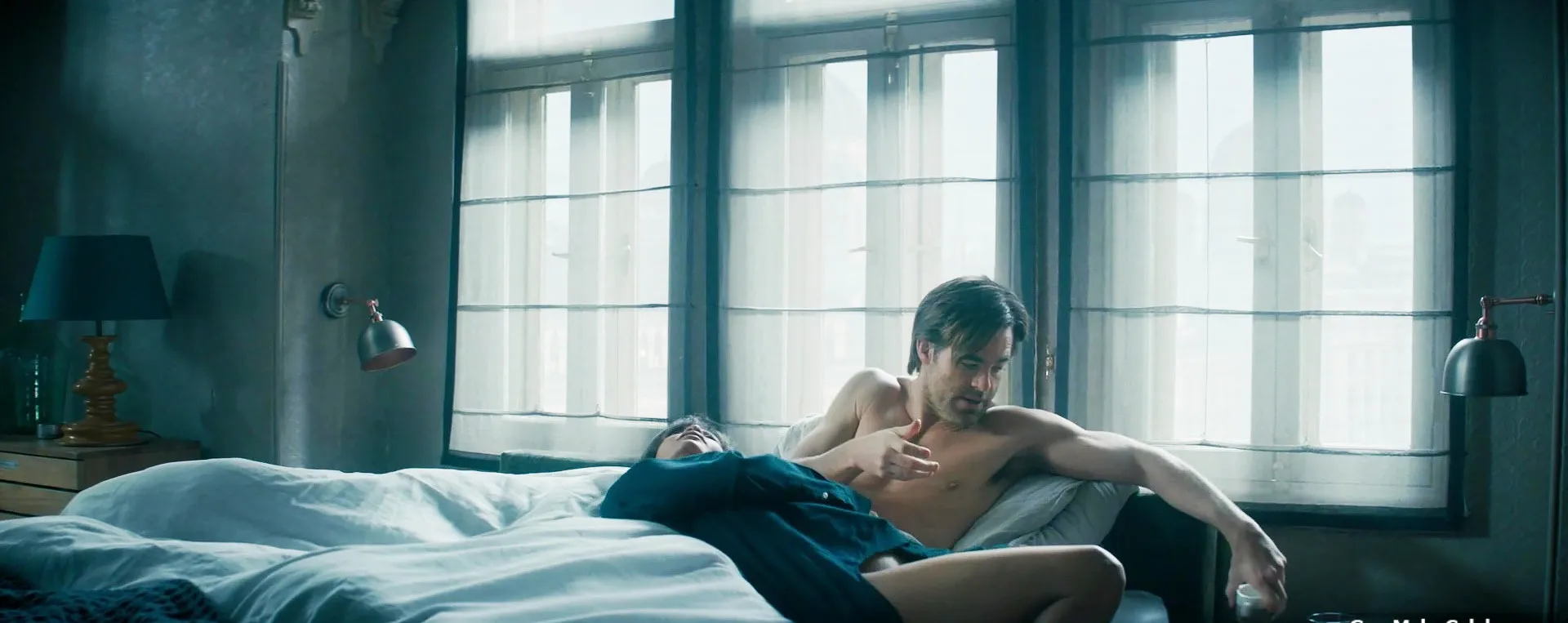 Chris Pine shirtless