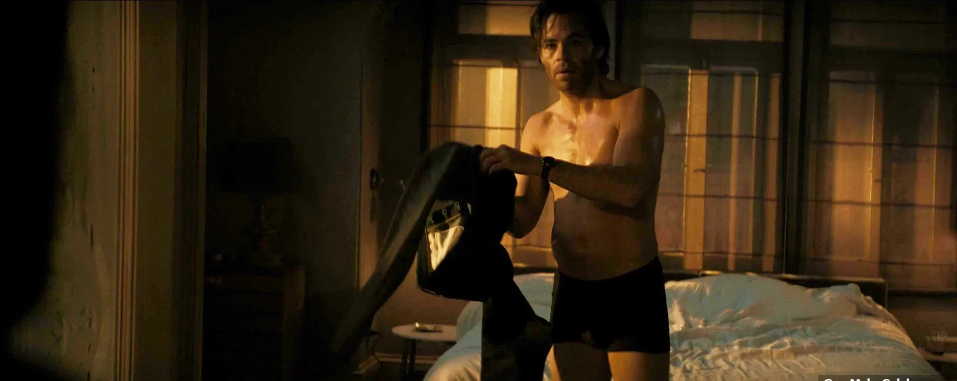 Chris Pine underwear