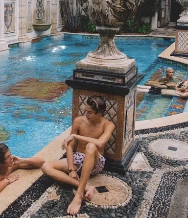 Connor Brashier shirtless