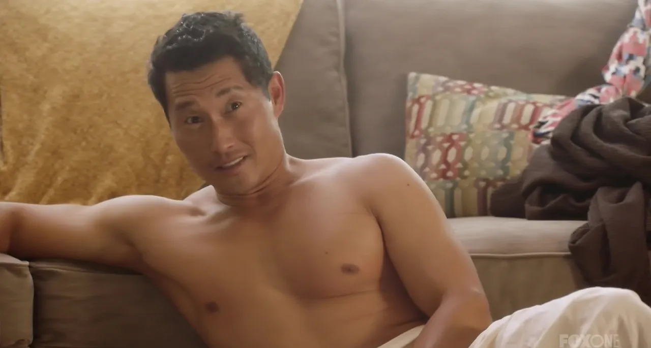 Daniel Dae Kim shirtless
