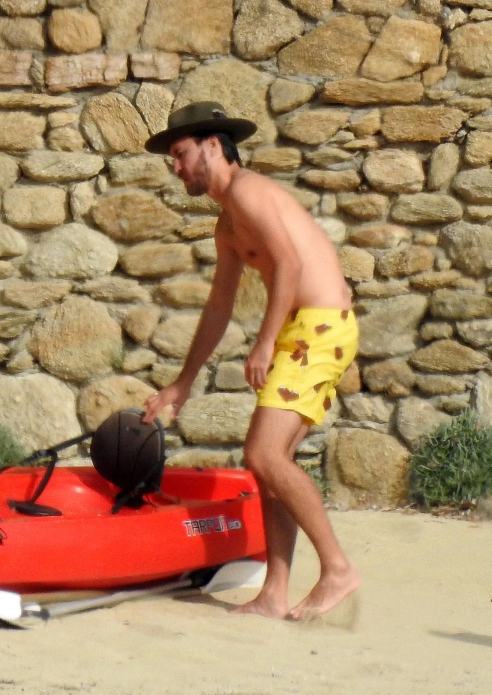 Danny Fujikawa shirtless