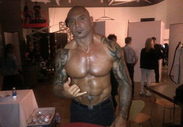 Dave Bautista nude cock