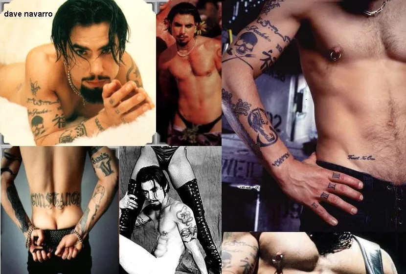 Dave Navarro nude