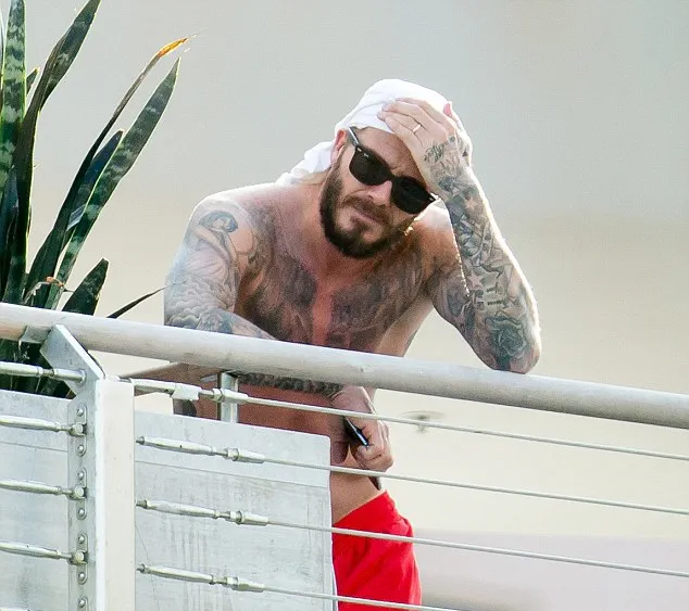 David Beckham Nude