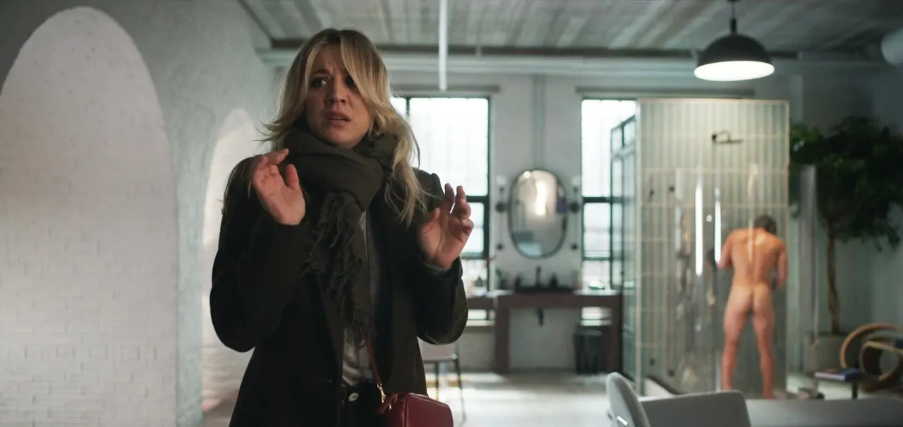 Deniz Akdeniz naked in shower