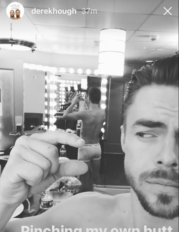 Derek Hough nude selfie