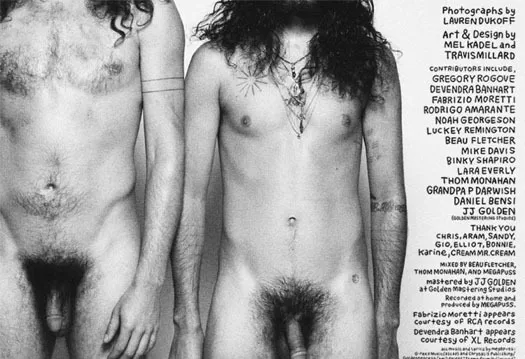 Devendra Banhart and Greg Rogove Nude