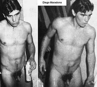 Diego Maradona Nude
