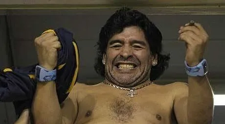 Diego Maradona Nude