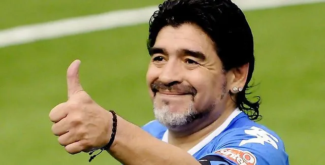 Diego Maradona Nude