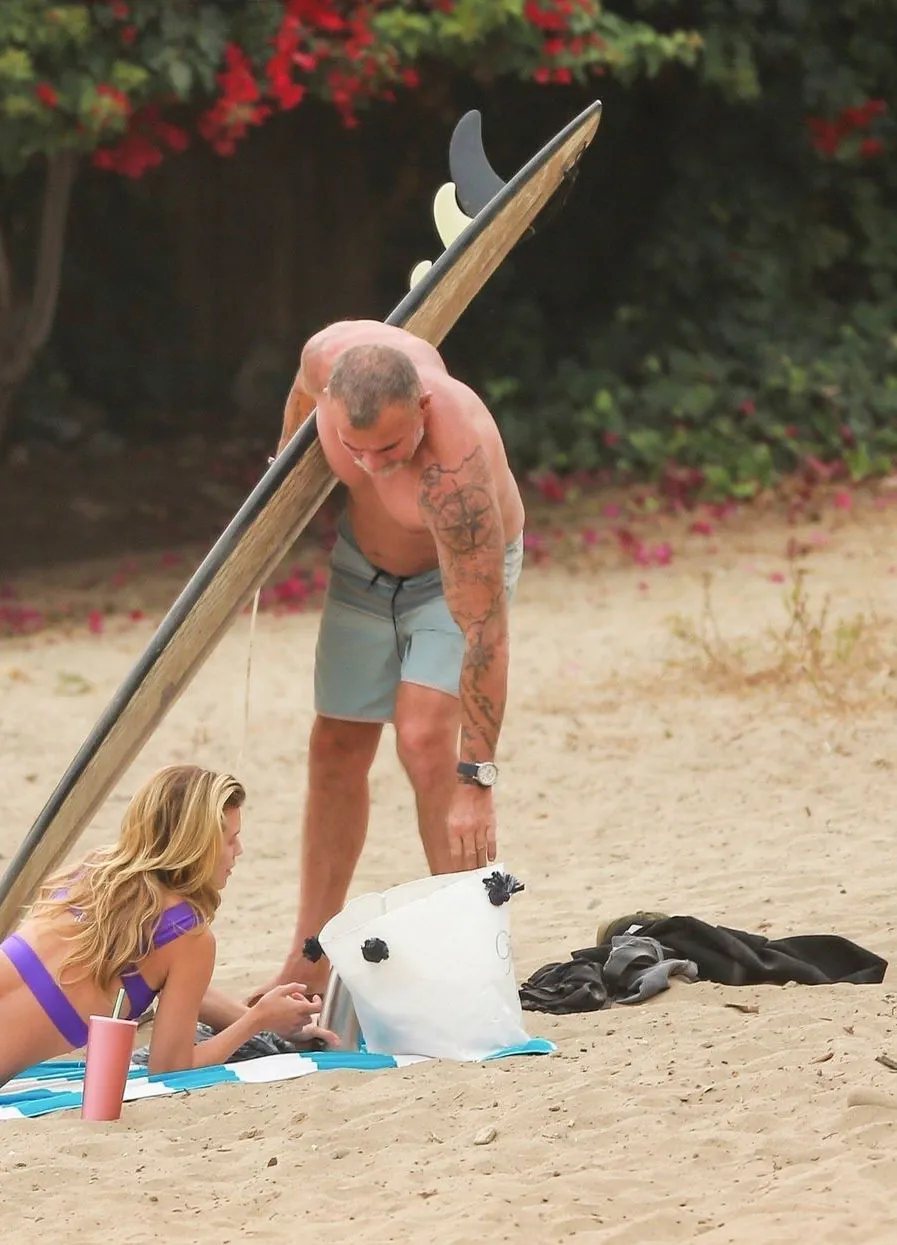 Dominic Purcell shirtless