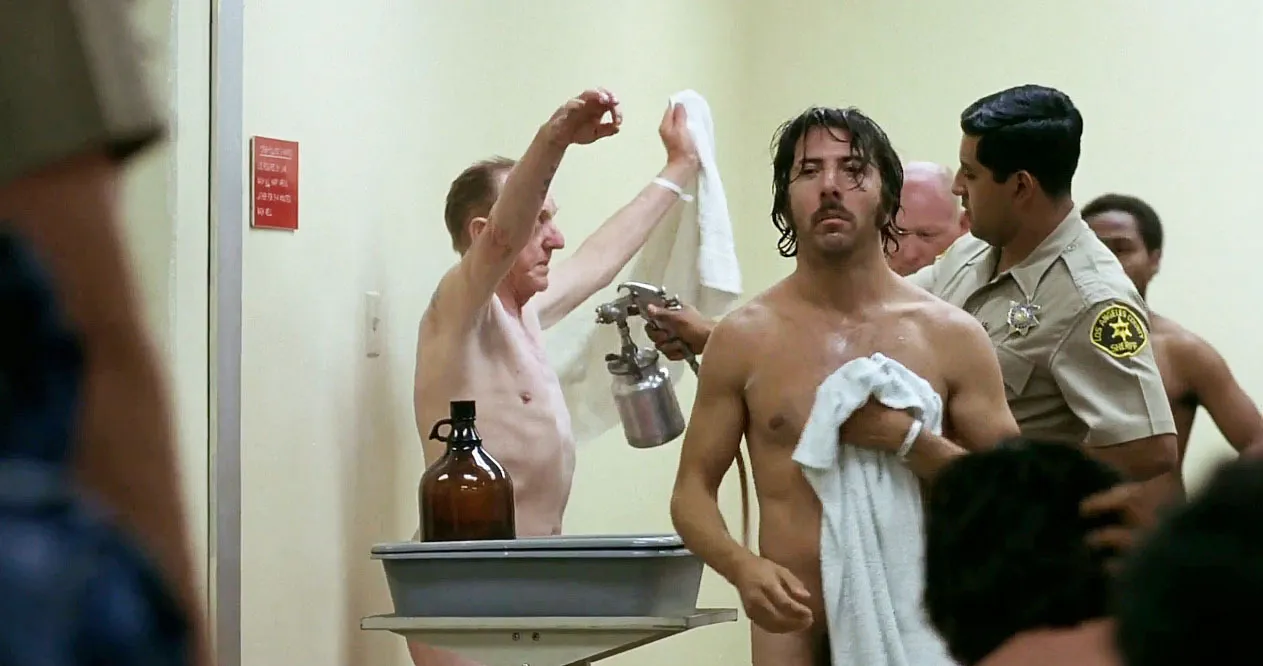 Dustin Hoffman frontal nude