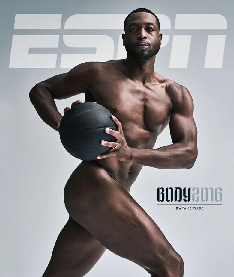 Dwyane Wade nude posing photos