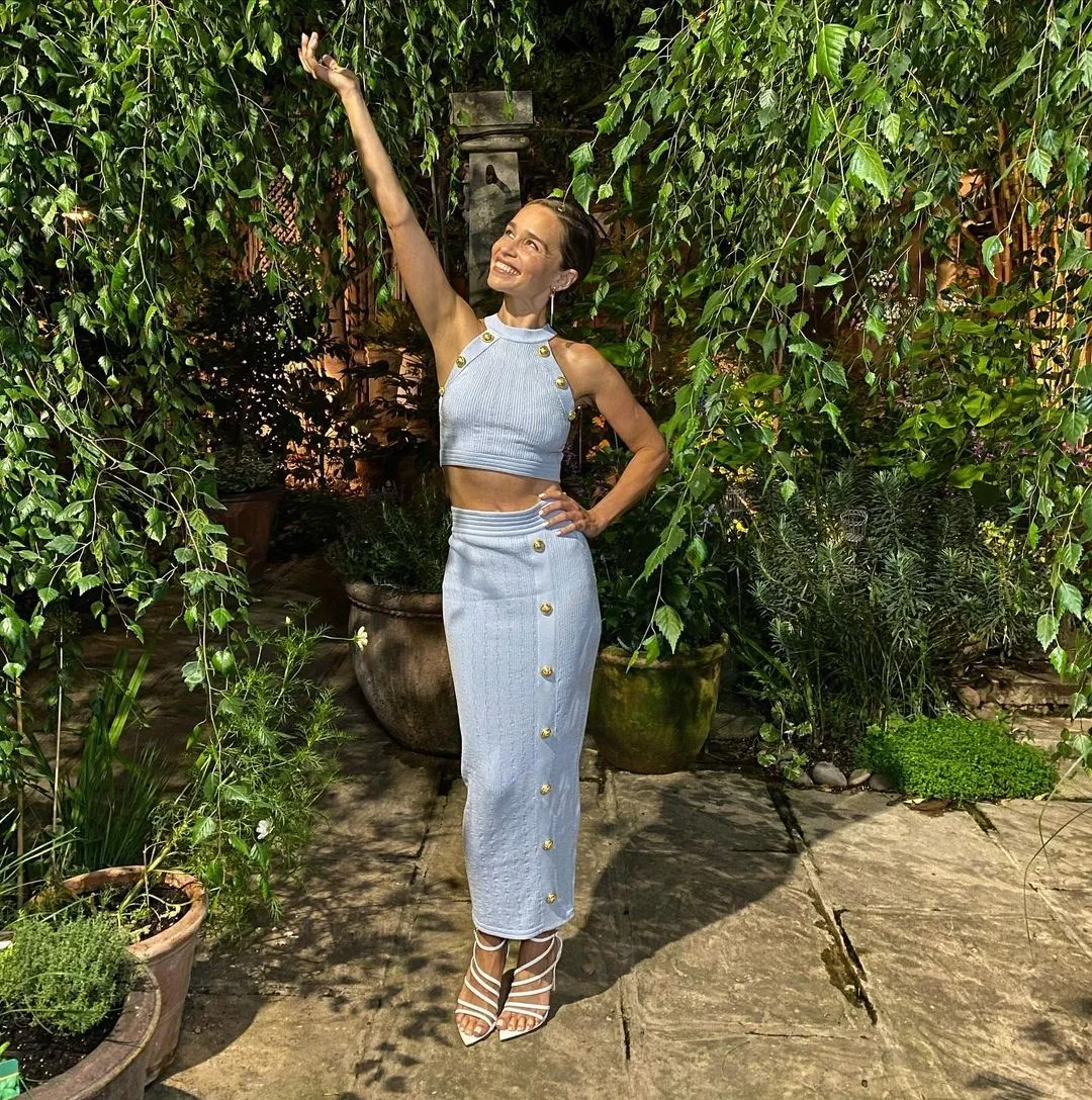 Emilia Clarke Ballman Dress