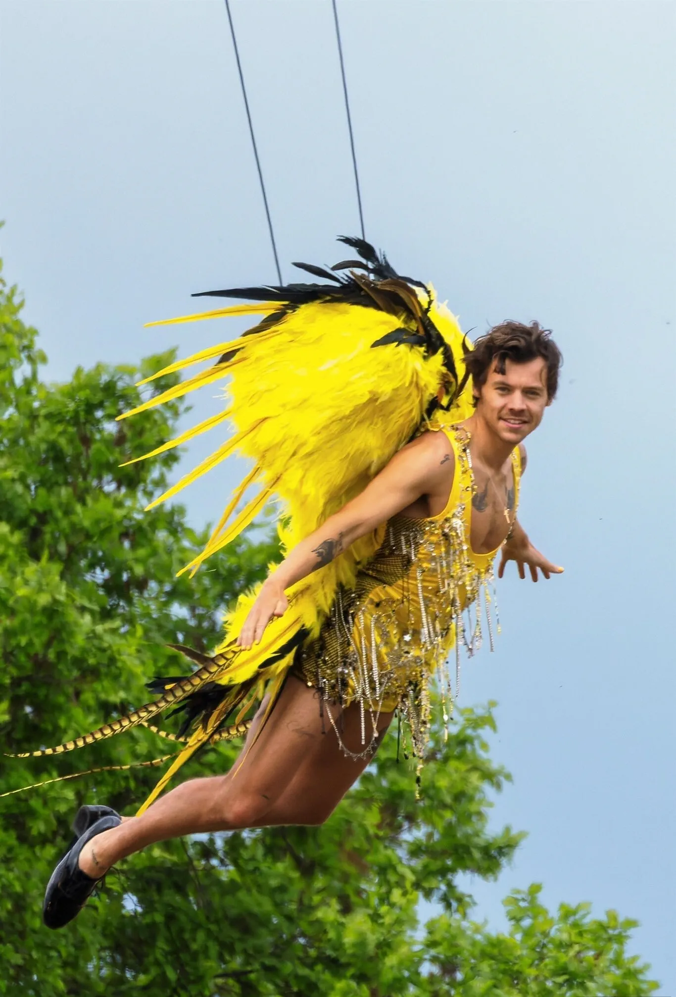 Harry Styles pump tihedas aluspesus