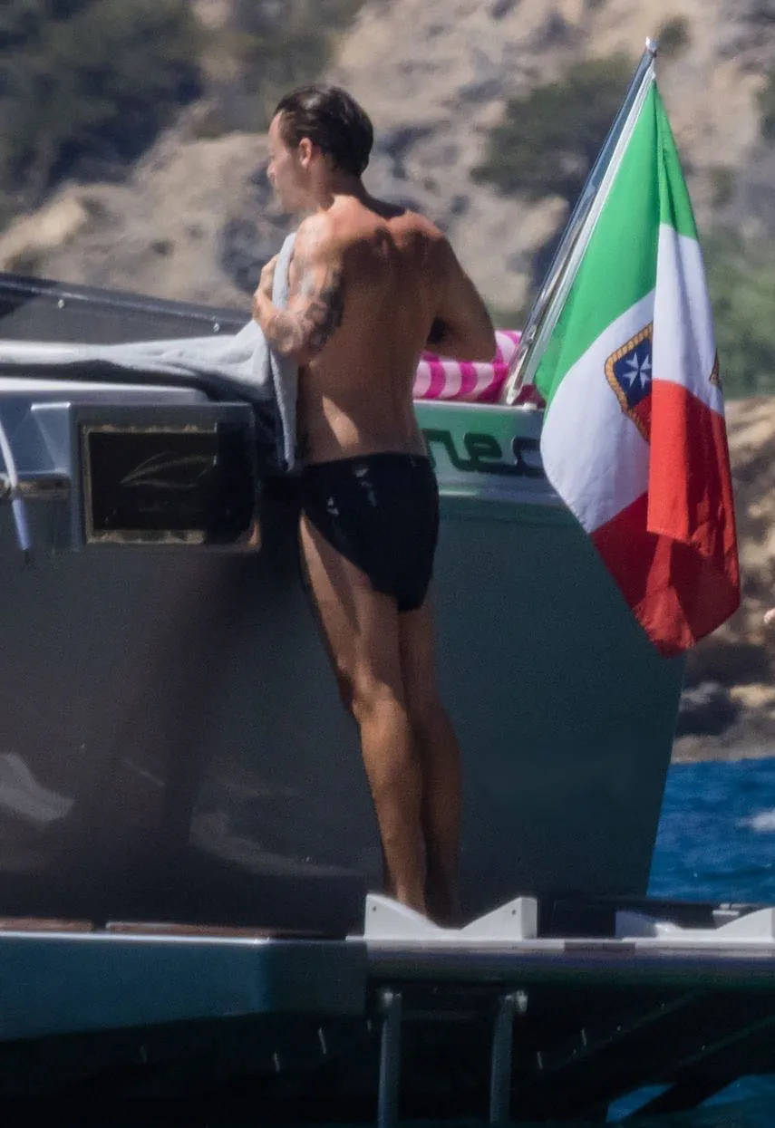 Harry Styles exposed