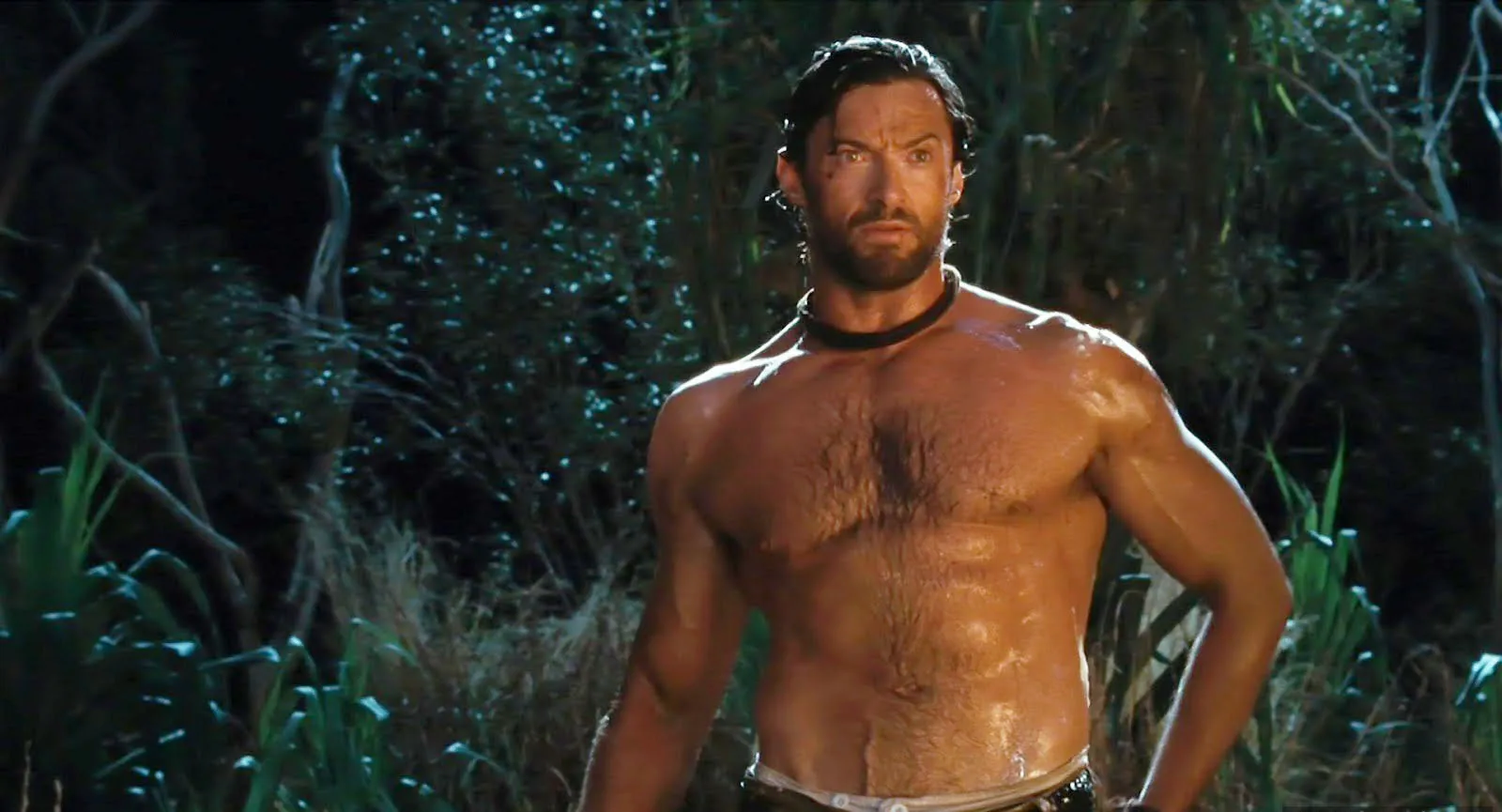 赤裸裸的蝙蝠场景和令人兴奋的色调杰克曼