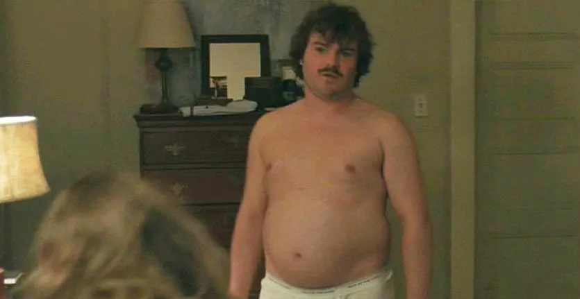 Jack Black shirtless