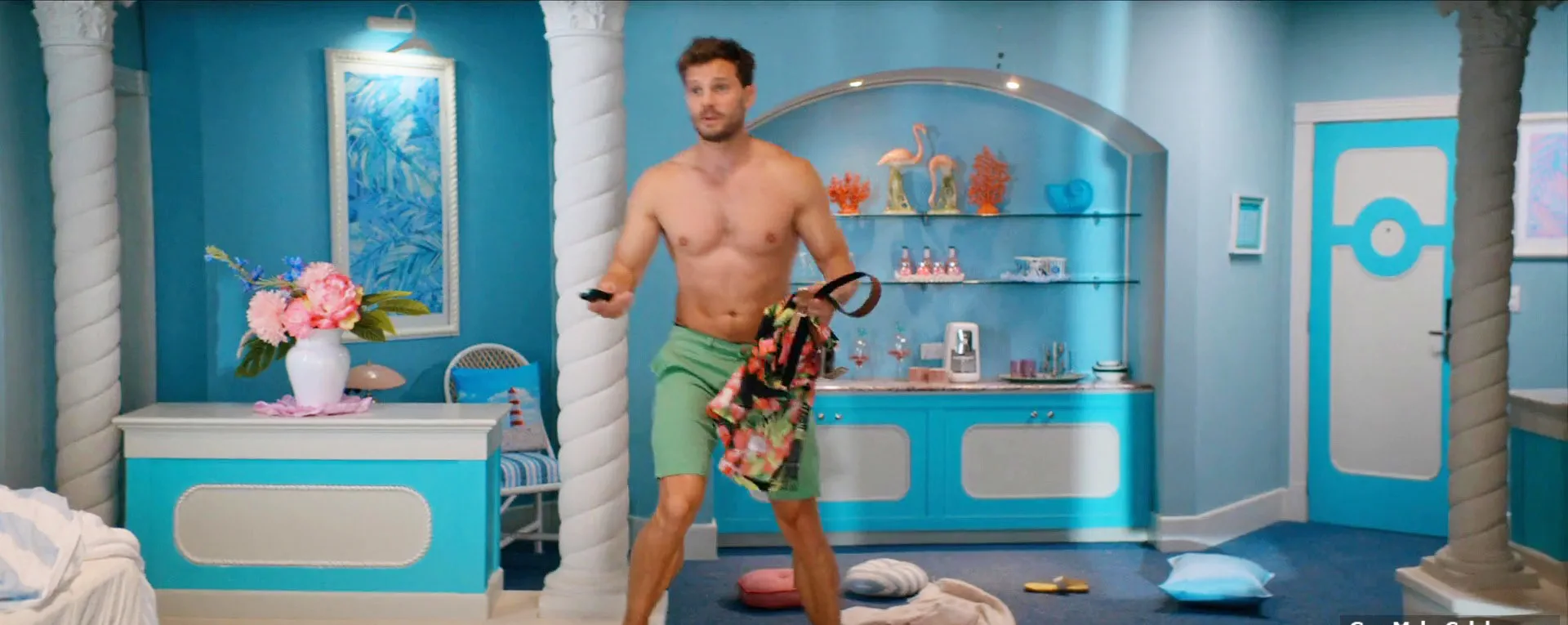 Jamie Dornan shirtless