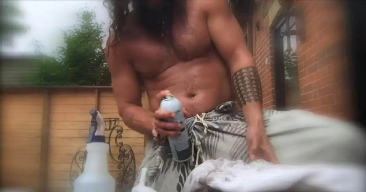 Jason Momoa oops