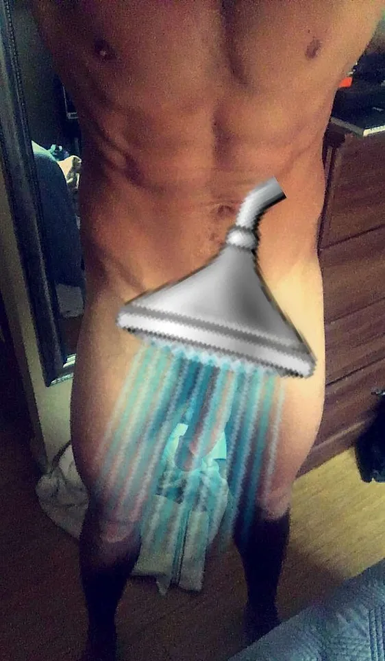 Joe Ingem zit gevangen in een fantastische douche