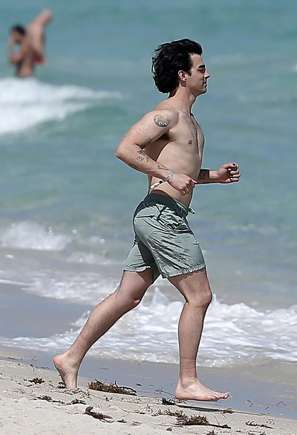 Joe Jonas shirtless