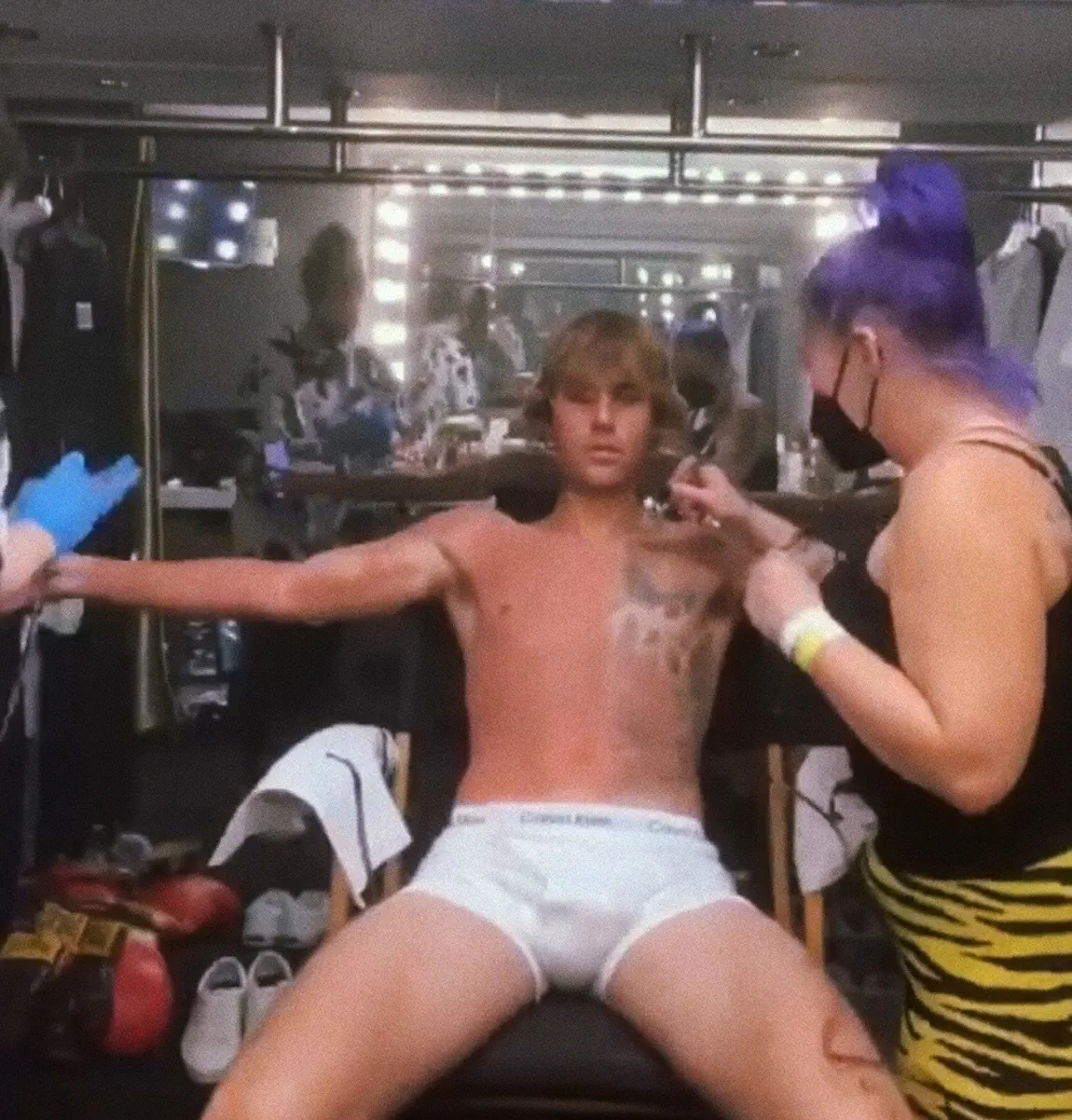 Justin Bieber underwear