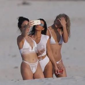 Selfie amb amics de Kim Kardashian