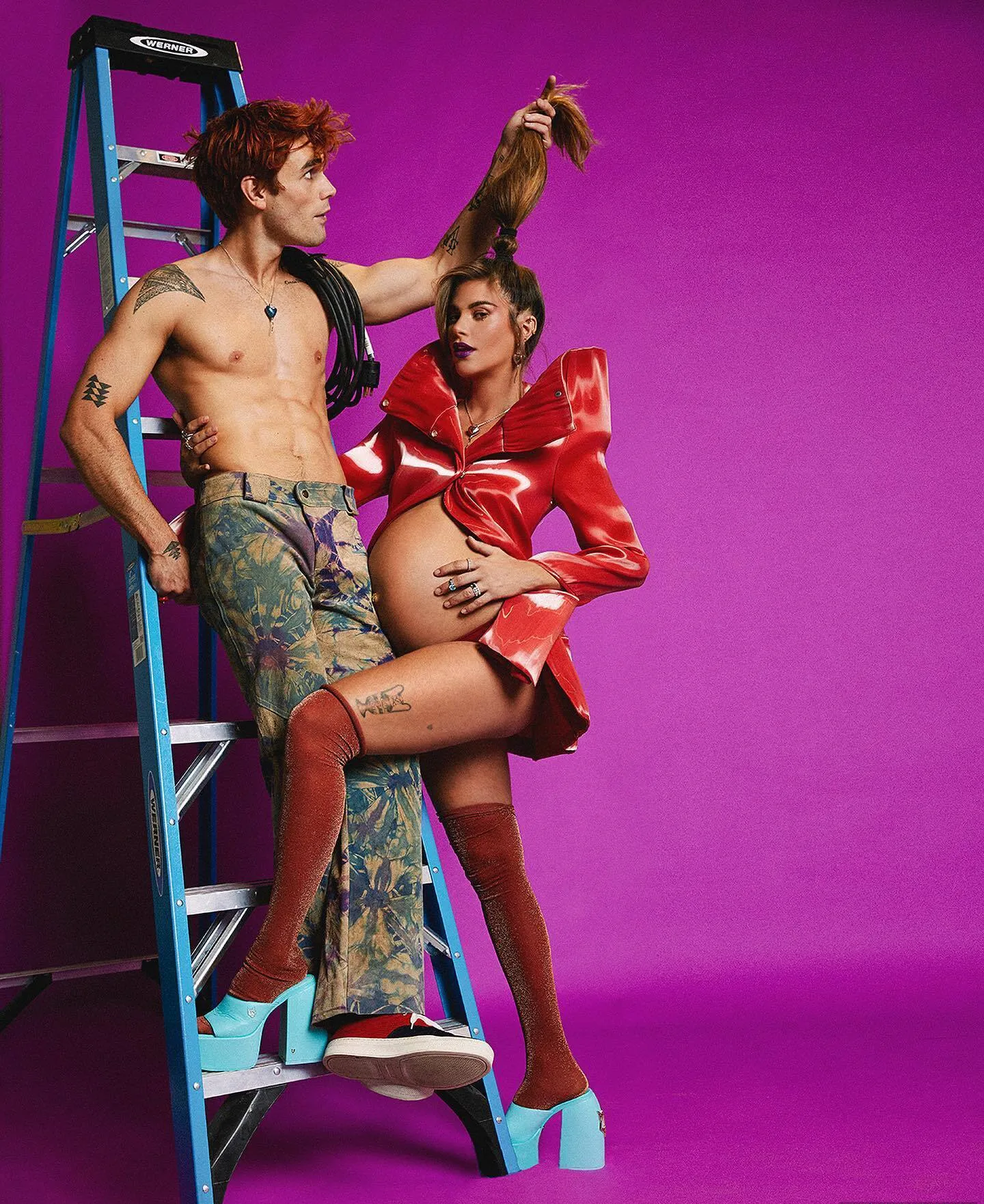 KJ Apa shirtless photos